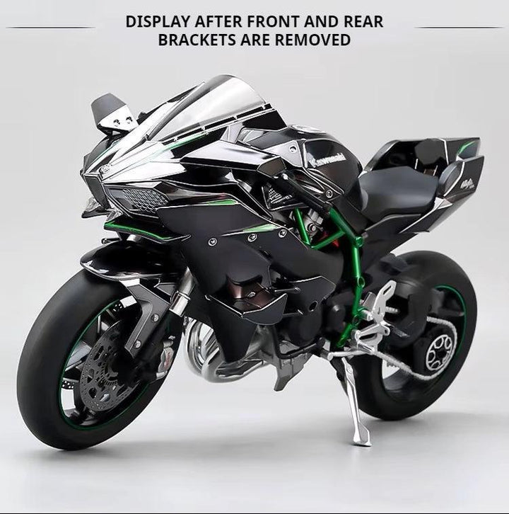 1:6 Scale Premium Ninja H2R RC Superbike Scale with Realistic Sound & Smoke Effects