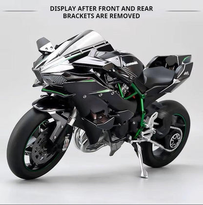 1:6 Scale Premium Ninja H2R RC Superbike Scale with Realistic Sound & Smoke Effects